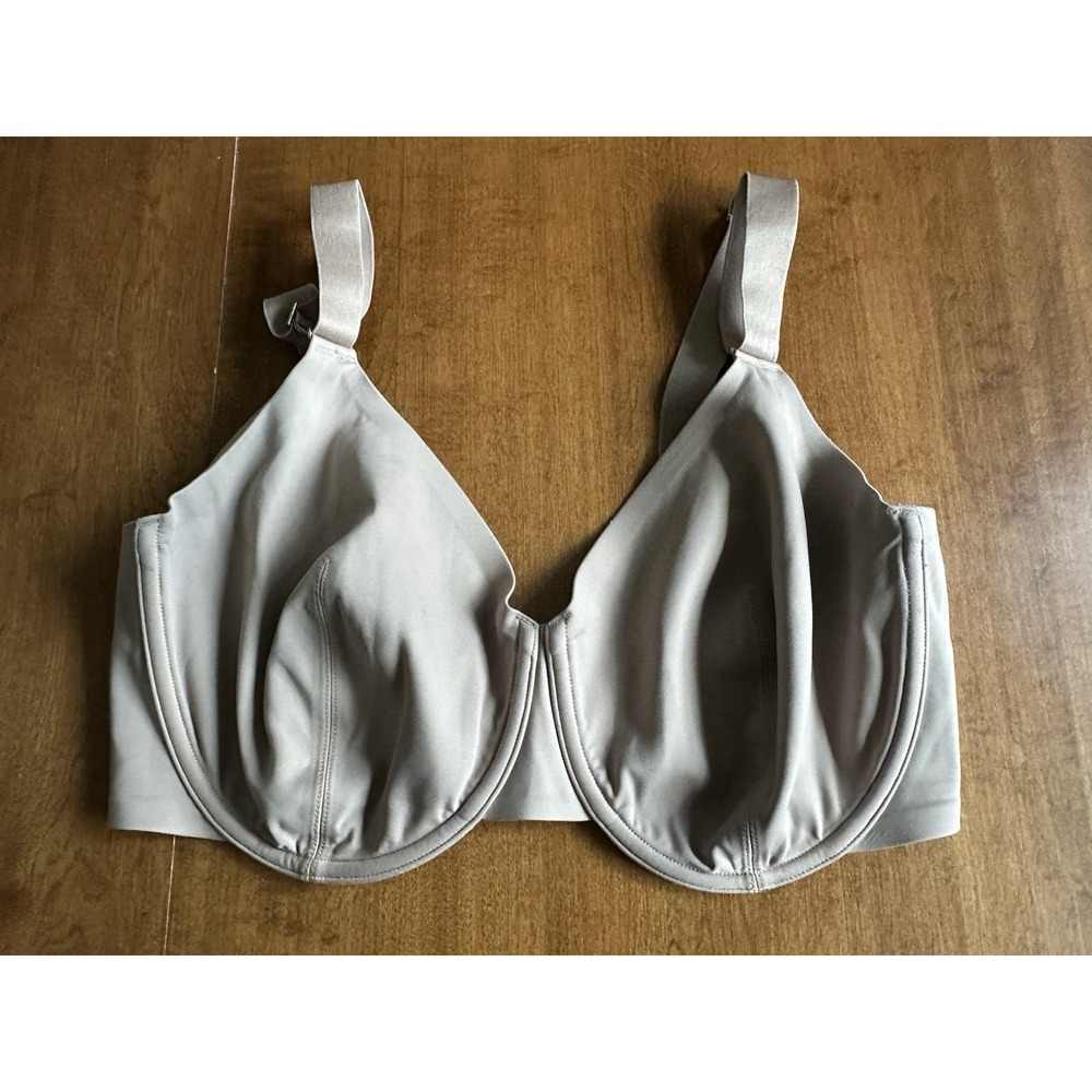 ThirdLove Classic Unlined Full Coverage Bra Tan 34F Support